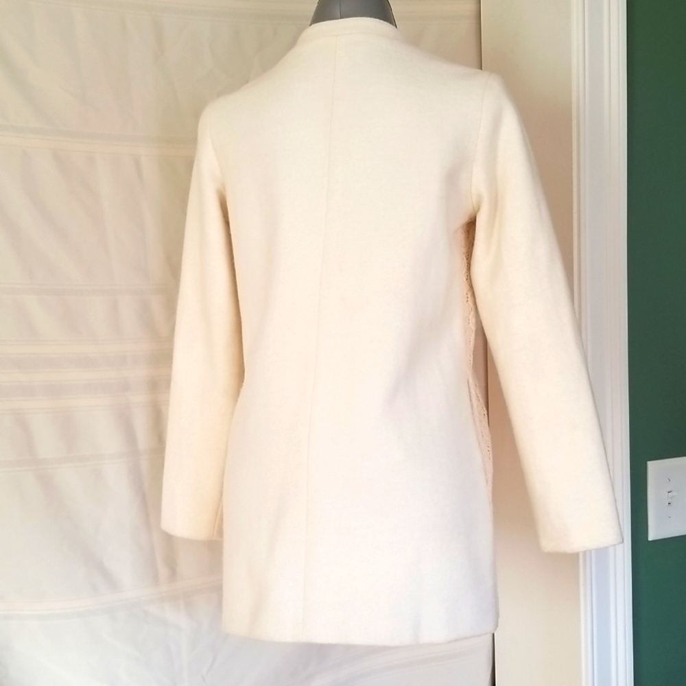 Wool Winter White Coat - image 5